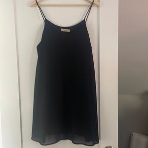 Final Touch Black Mini Dress Medium